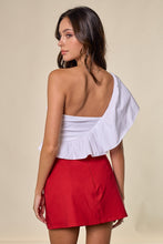 Load image into Gallery viewer, Red Wrapped Mini Skort
