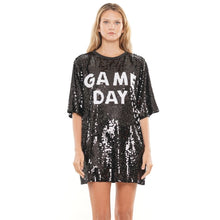 Load image into Gallery viewer, Sequin Sayings Dress
