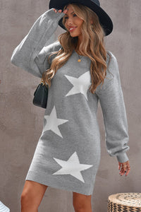Star Sweater Dress