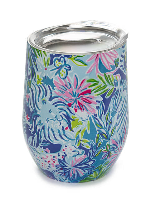 Lilly Pulitzer Floral and Stainless Tumbler