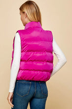 Load image into Gallery viewer, Pink Puffer vest
